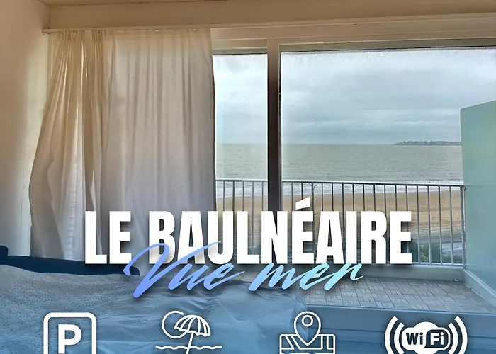 Le Baulnéaire, Vue Mer, Plage à Pied, Parking Privé La Baule-Escoublac foto